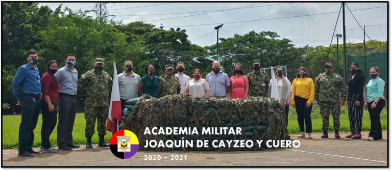 equipo de colaboradores año 2020-2021 - Academia Militar Joaquín de Cayzedo y Cuero